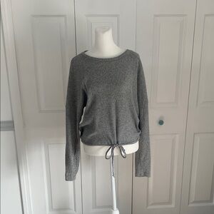 Gray Knit Women's Tunic